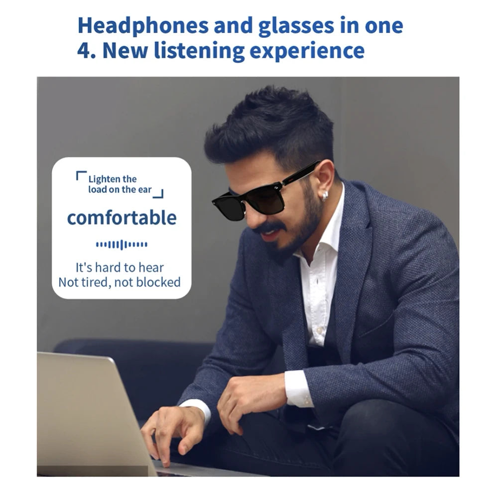 Smart AI Audio Sunglasses