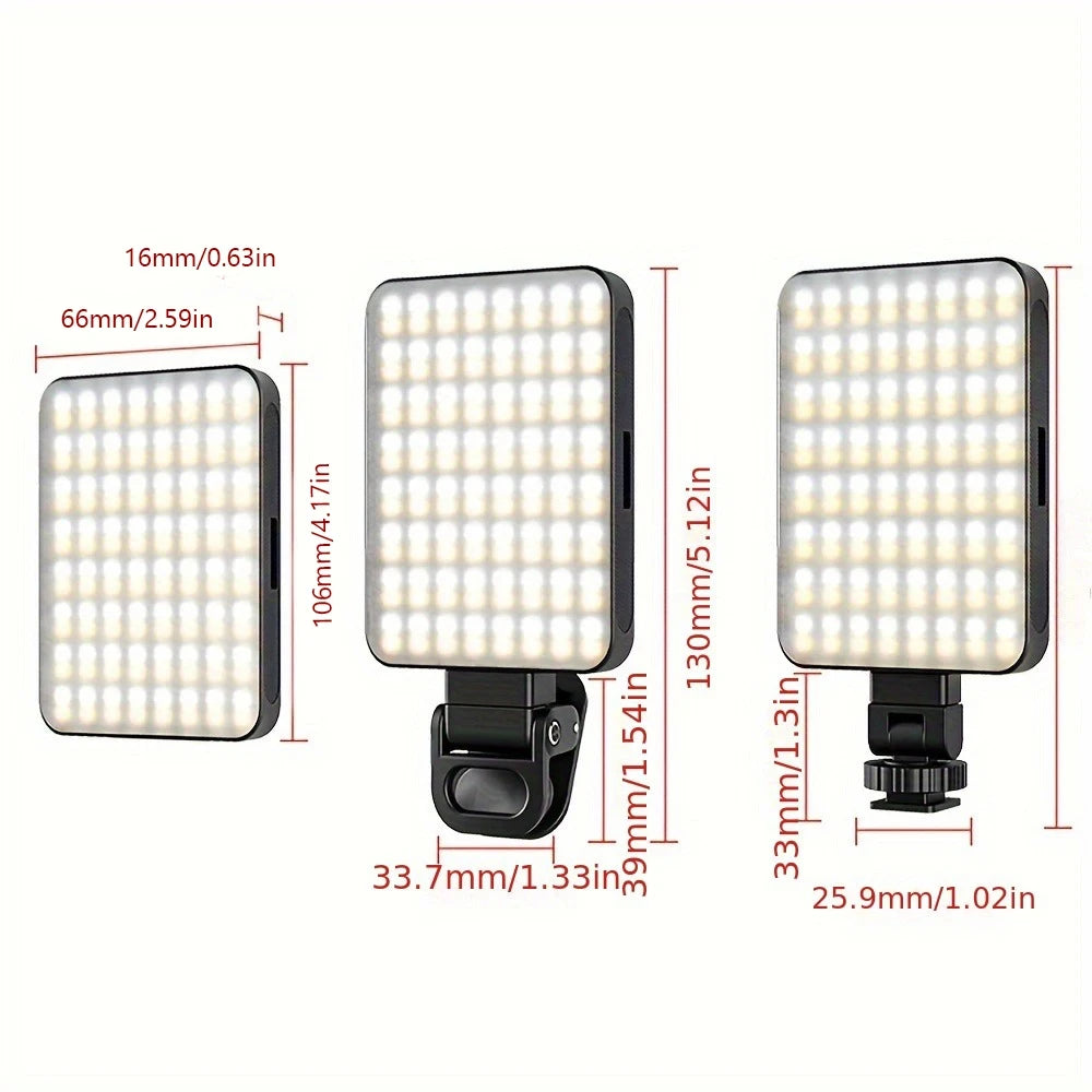 Rechargeable Magnetic LED Clip Light