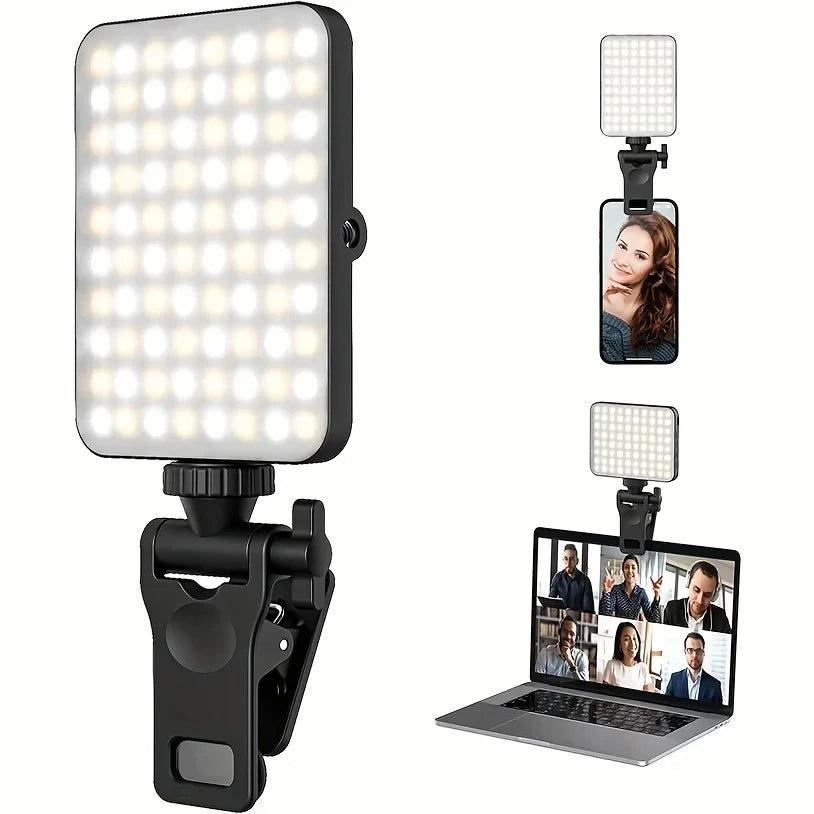 Rechargeable Magnetic LED Clip Light